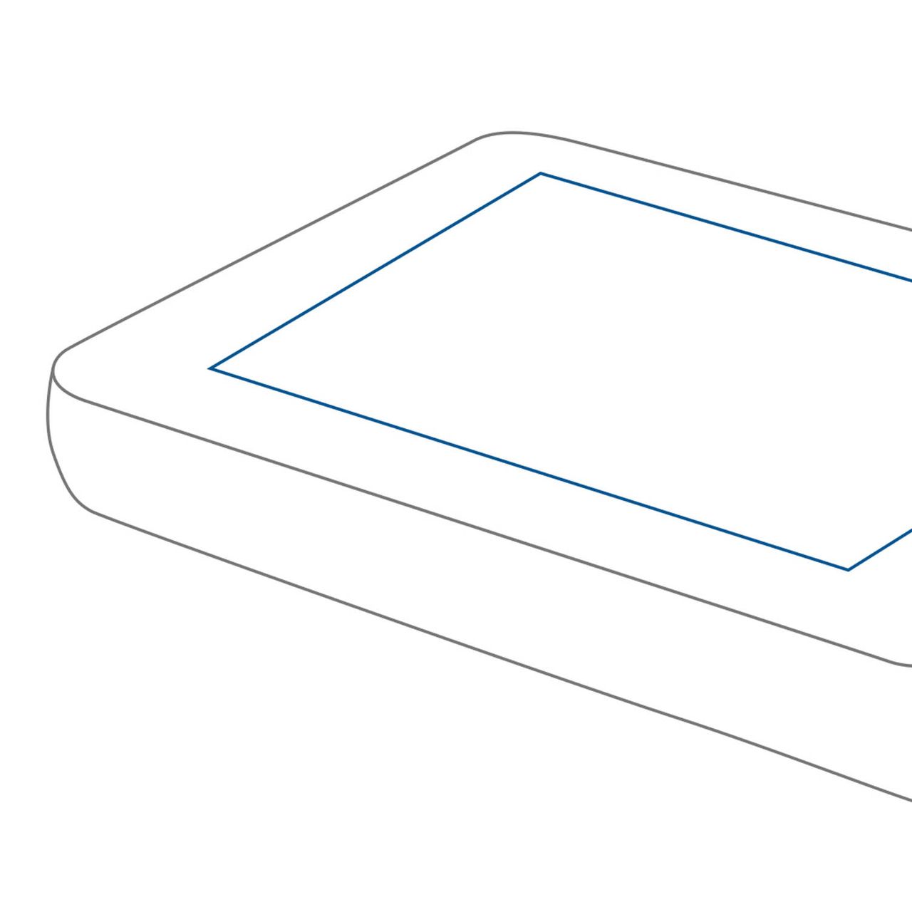 Wohlfühl-Unterlage ohne Flügel
