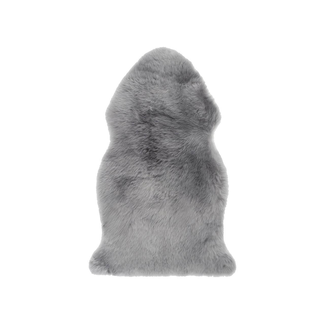 Lammfell ungeschoren silbergrau 