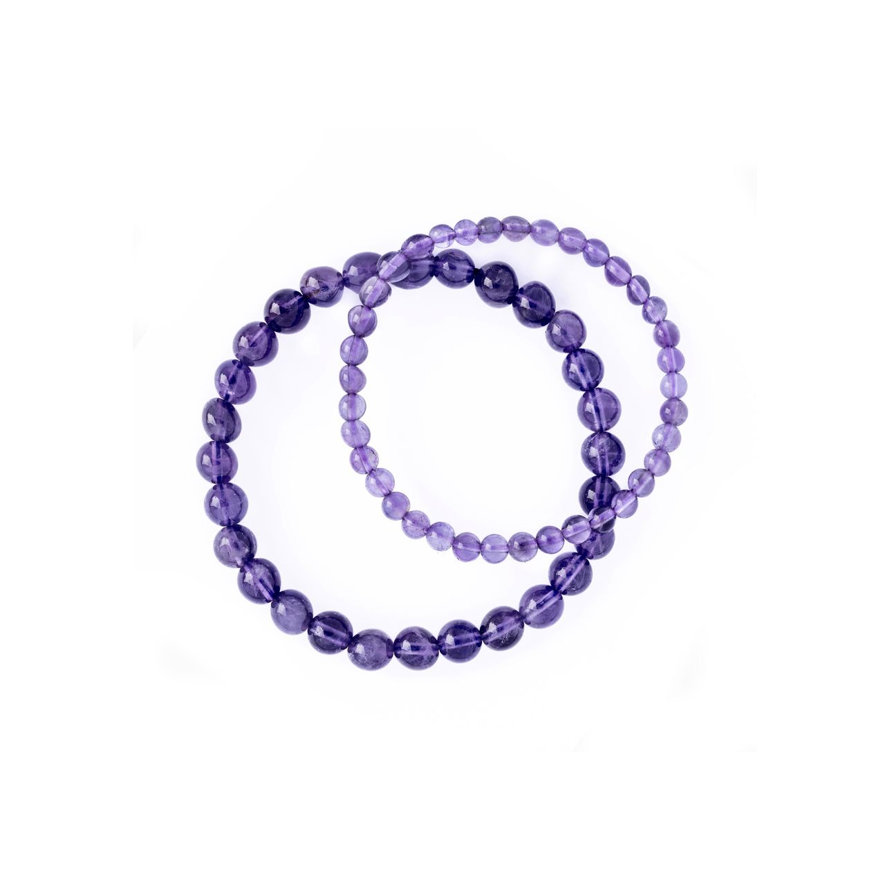 Amethyst Armbänder Set