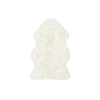 Lammfell ungeschoren weiss 