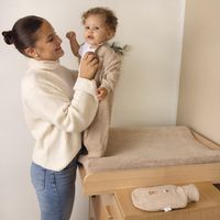 Gummibettflasche mit Frotteeüberzug