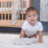 Gummibettflasche mit Frotteeüberzug