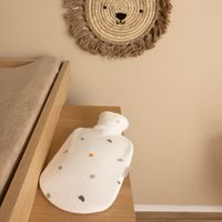 Gummibettflasche mit Frotteeüberzug