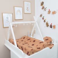 Gummibettflasche mit Frotteeüberzug