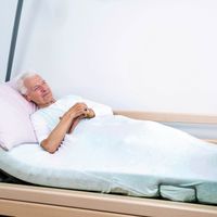 Pflegedecke Wirkfrottee