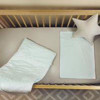 Bettwäsche + Kissenbezug Satin