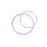 Rosenquarz Armbänder Set