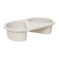 Waschbecken 2-teilig