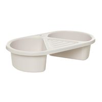 Waschbecken 2-teilig