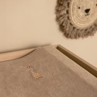 Wickelkissenbezug bestickt Frottee  