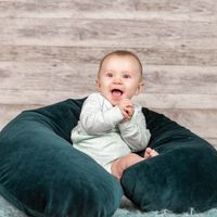 Stillkissen mit Bezug Samt 