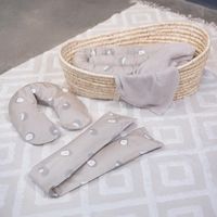 Baby-Lagerungskissen 120 mit Bezug Satin  