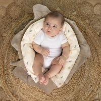 Baby-Lagerungskissen 120 mit Bezug Satin  