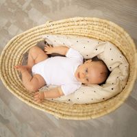 Baby-Lagerungskissen 120 mit Bezug Satin  