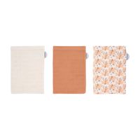 Muslin Waschhandschuh 3 Stk.