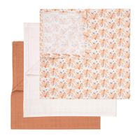 Muslin Tücher 3 Stk. 70 x 70