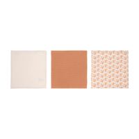 Muslin Tücher 3 Stk. 32 x 32