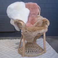 Lammfell ungeschoren weiss 