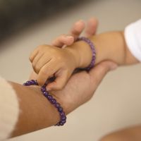Amethyst Armbänder Set