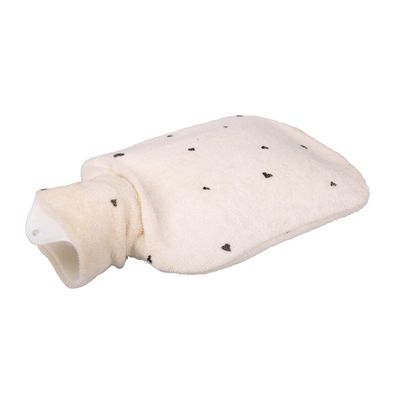 Gummibettflasche mit Frotteeüberzug