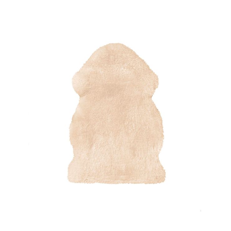 Kinderlammfell geschoren, pflanzliche Gerbung 