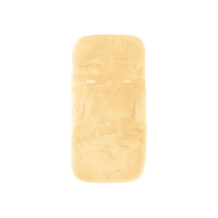 Lammfelleinlage für Kinderwagen und Maxi-Cosi