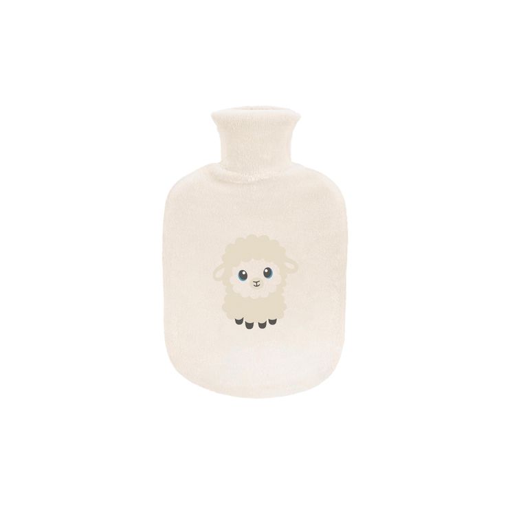 Gummibettflasche mit Frotteeüberzug