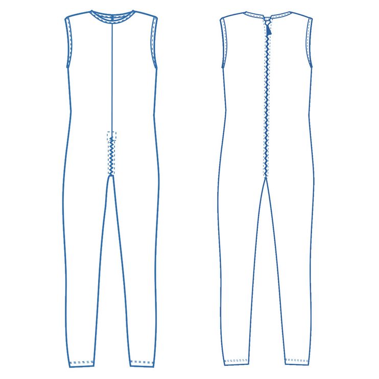 Pflegebody langbein ohne Arm Nadelzug